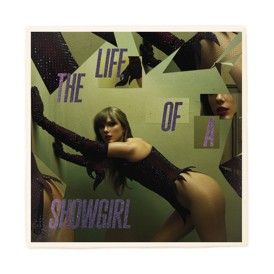 T.S. The Life of a Showgirl Shiny Bug Violet Coaster