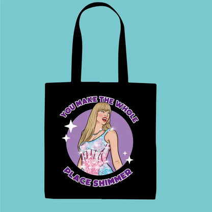 Whole Place Shimmer Taylor Tote Bag