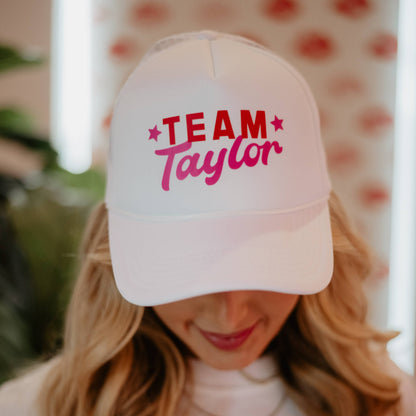 Team Taylor Decal Foam Trucker Hat