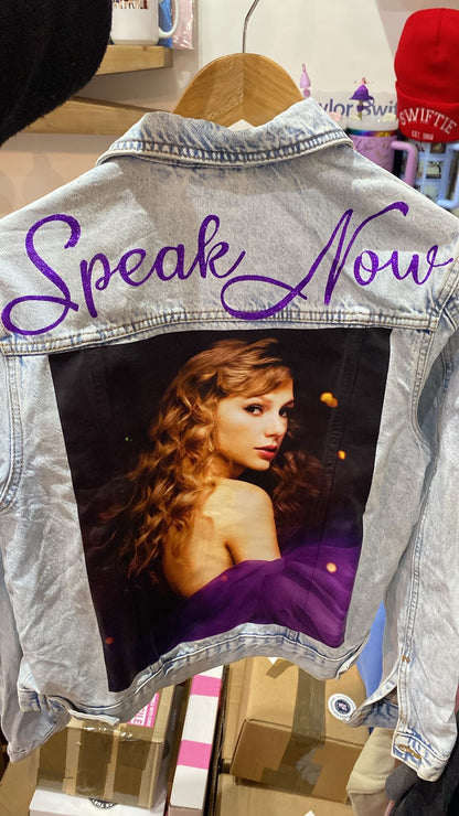 Speak Now Album Cover - Denim Jacket