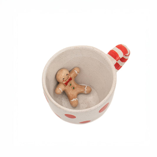 Gingerbread Man Surprise Mug