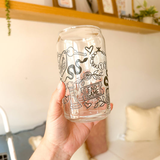 Reputation  | Libbey Glass Beer Can Iced Coffee Glass