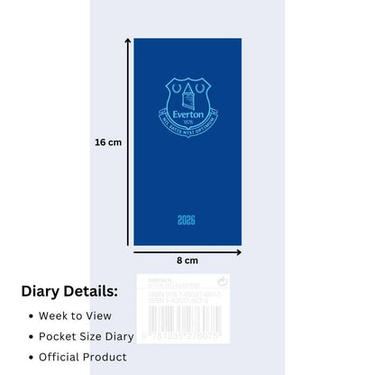 EVERTON FC 2026 SLIM DIARY