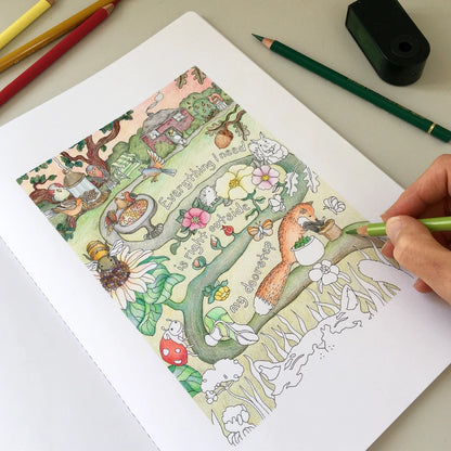 A Colouring Book to Inspire Curiosity - Veronica’s Garden