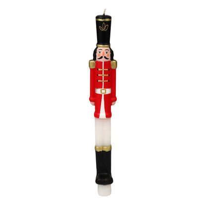 Nutcracker Christmas Candles - 2 Pack Christmas Decor
