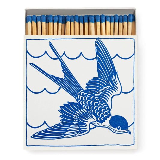 Swallow Time - Square Matchbox
