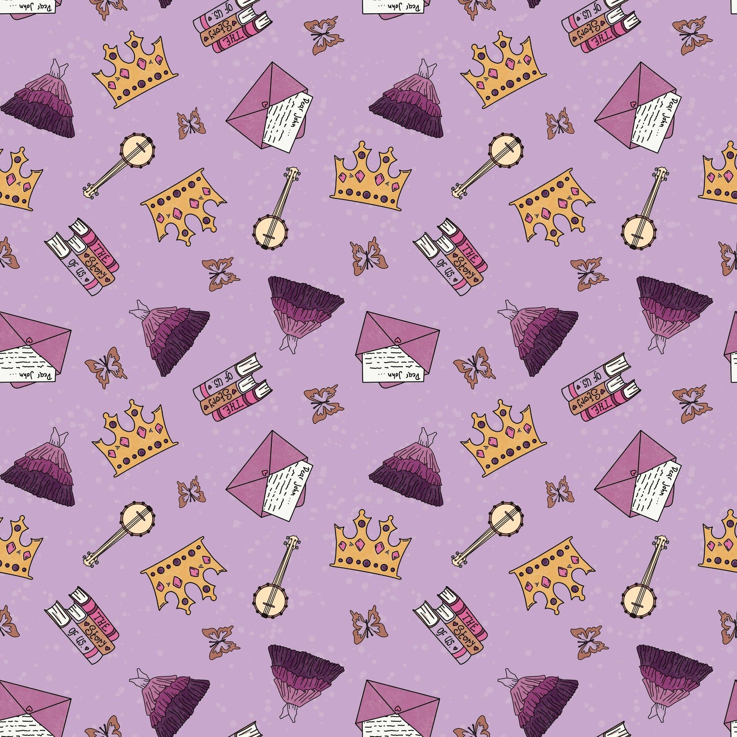 Speak Now Album Icons Hair Scrunchie