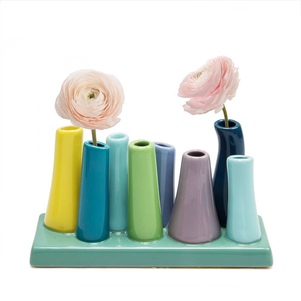 Pooley - Glazed Ceramic Single Stem Bud Vase