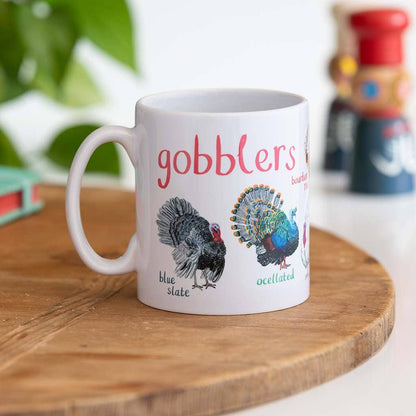 Gobblers Ceramic Bird Mug