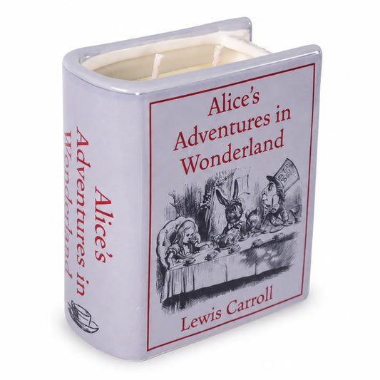 Book Vase Candle - Alice's Adventures in Wonderland