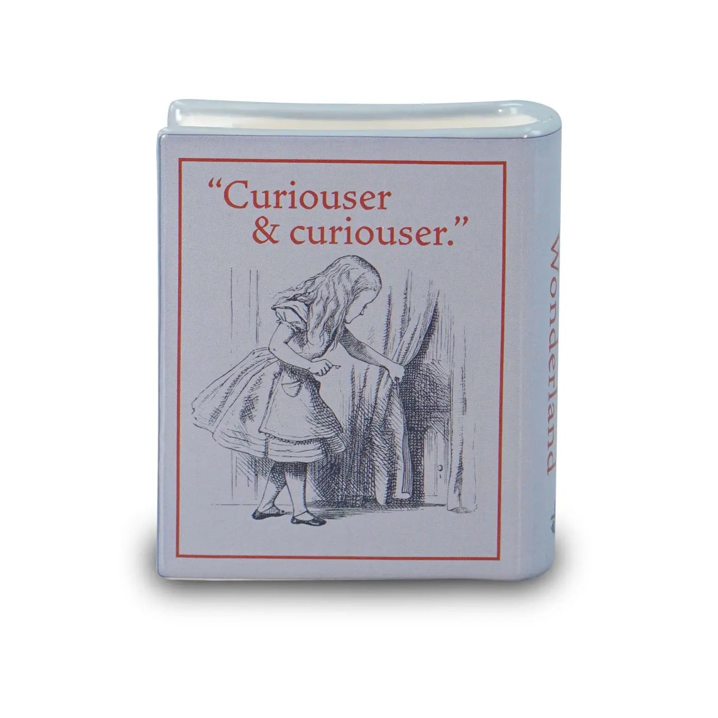 Alice in Wonderland Book Plant Pot
