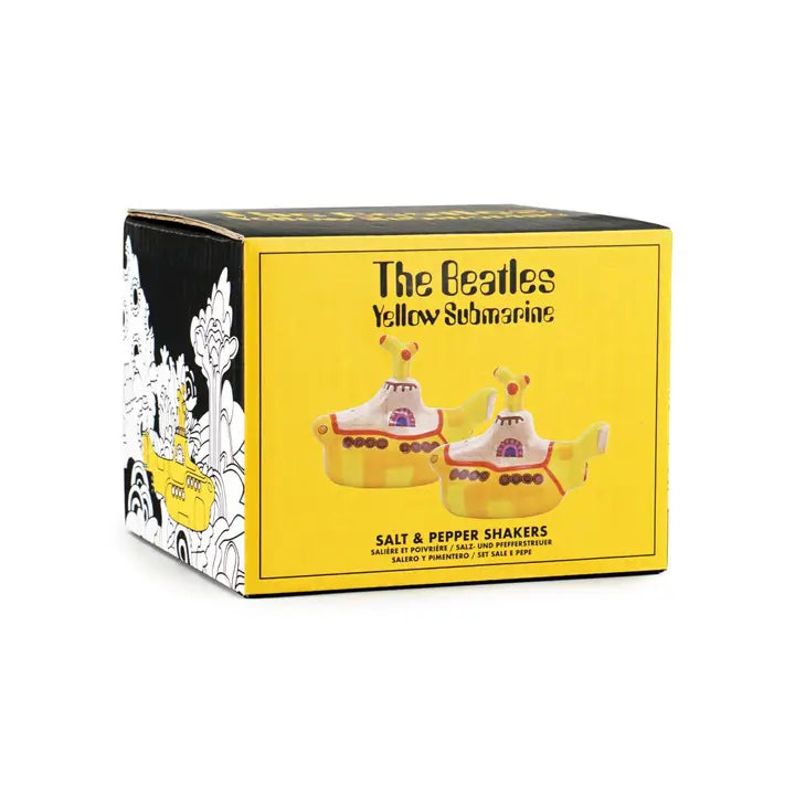 Ceramic Salt & Pepper Shakers The Beatles Yellow Submarine