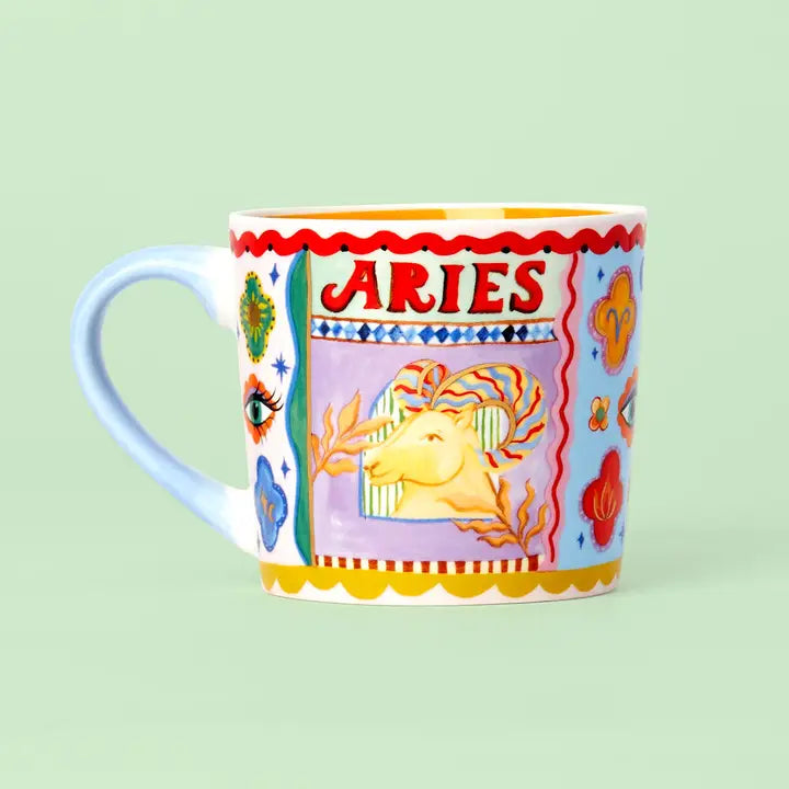 Eleanor Bowmer - Aries Zodiac Mug