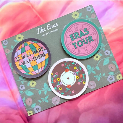 The Eras 5 Pack Sticker Pack - Each Era inc. TLOAS