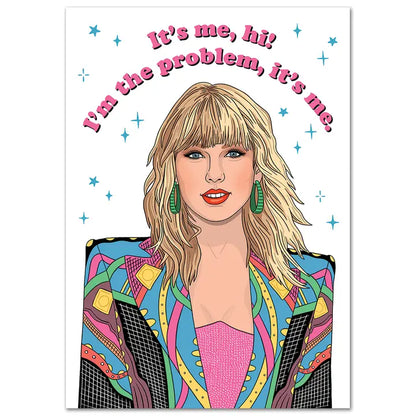 It's Me, Hi! Taylor Swift Postcard