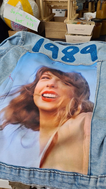 Taylor Swift 1989 Album Cover - Denim Jacket