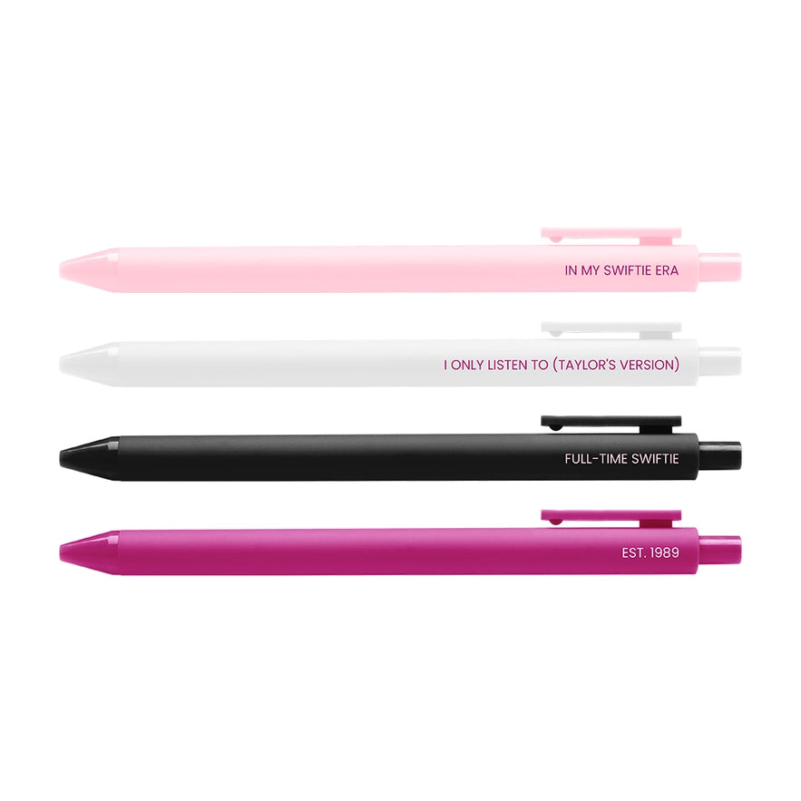 Ultra Rare Taylor Swift Gel Pen Set - New Edition