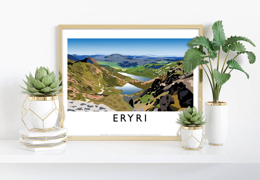 Eryri, Wales 2 By Artist Richard O'Neill - 11X14” Art Print