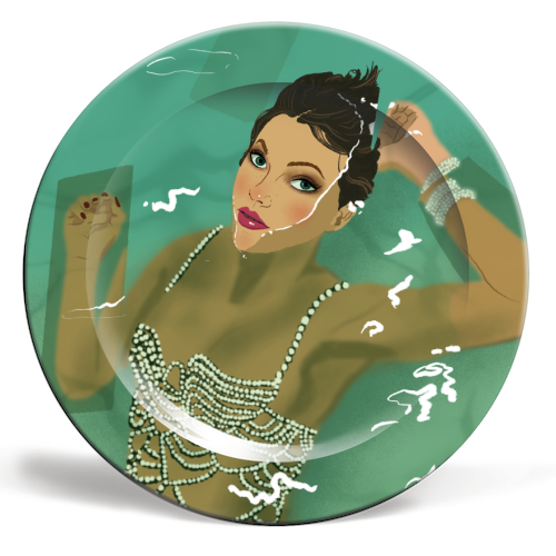 TS12 Ceramic Plate - 'Taylor Swift Showgirl'