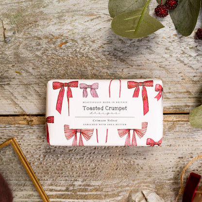 Crimson Velvet Soap (Bows & Berries)