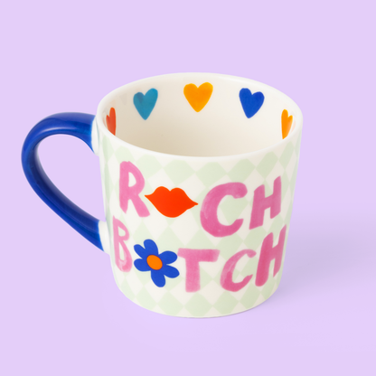 Eleanor Bowmer R*ch B*tch Mug