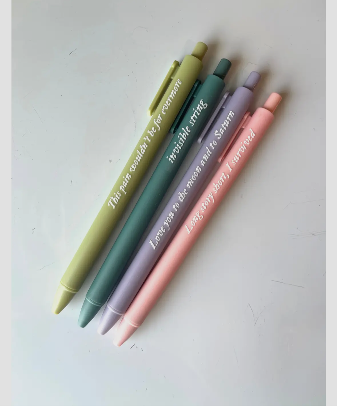 Taylor Inspired Pen Set - Folkmore