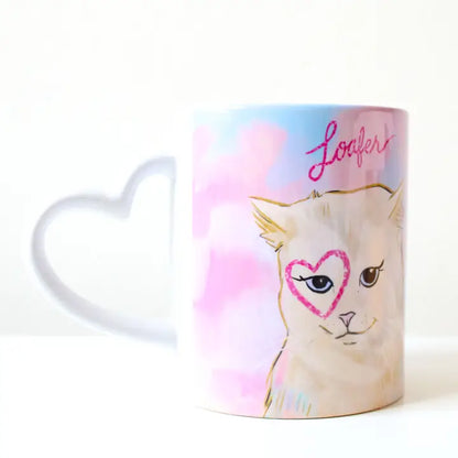 Loafer Heart Handle Mug