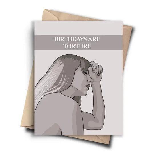 Funny Taylor Swift Birthday Card - Pop Culture Birthday Card