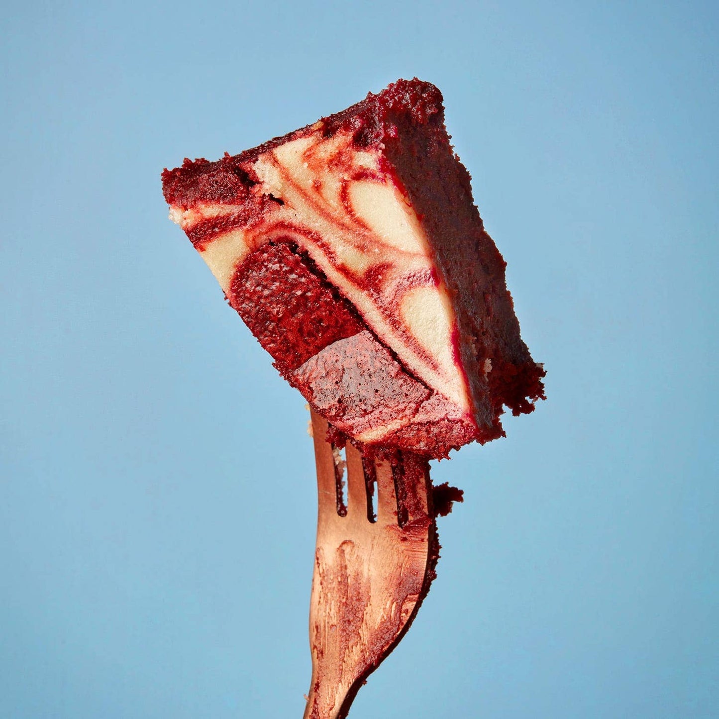 Red Velvet Cheesecake Brownie