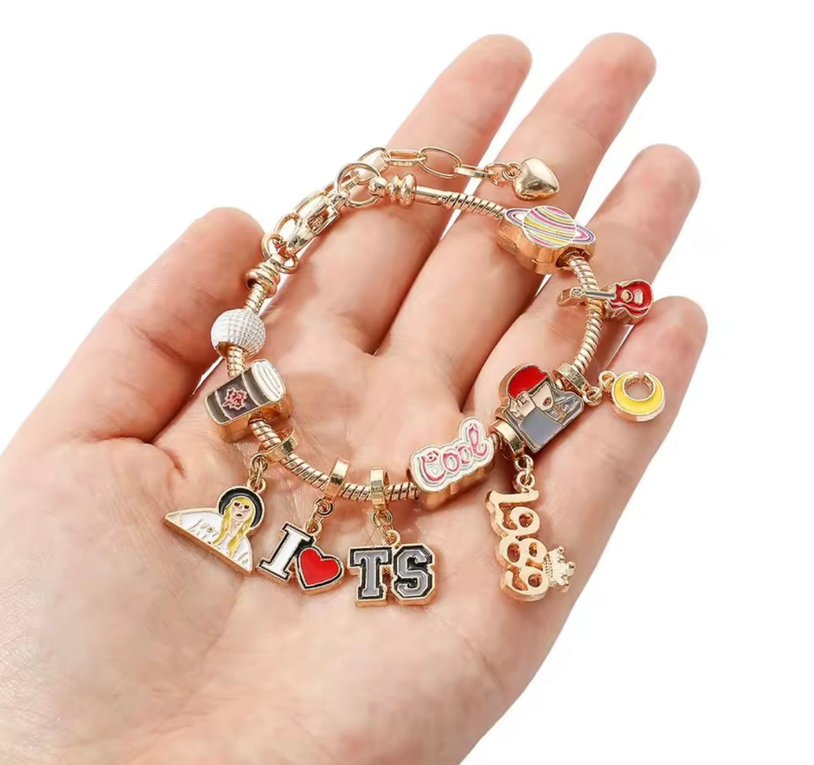 Lover/Swiftie Inspired Advent Calendar - Charm Bracelet