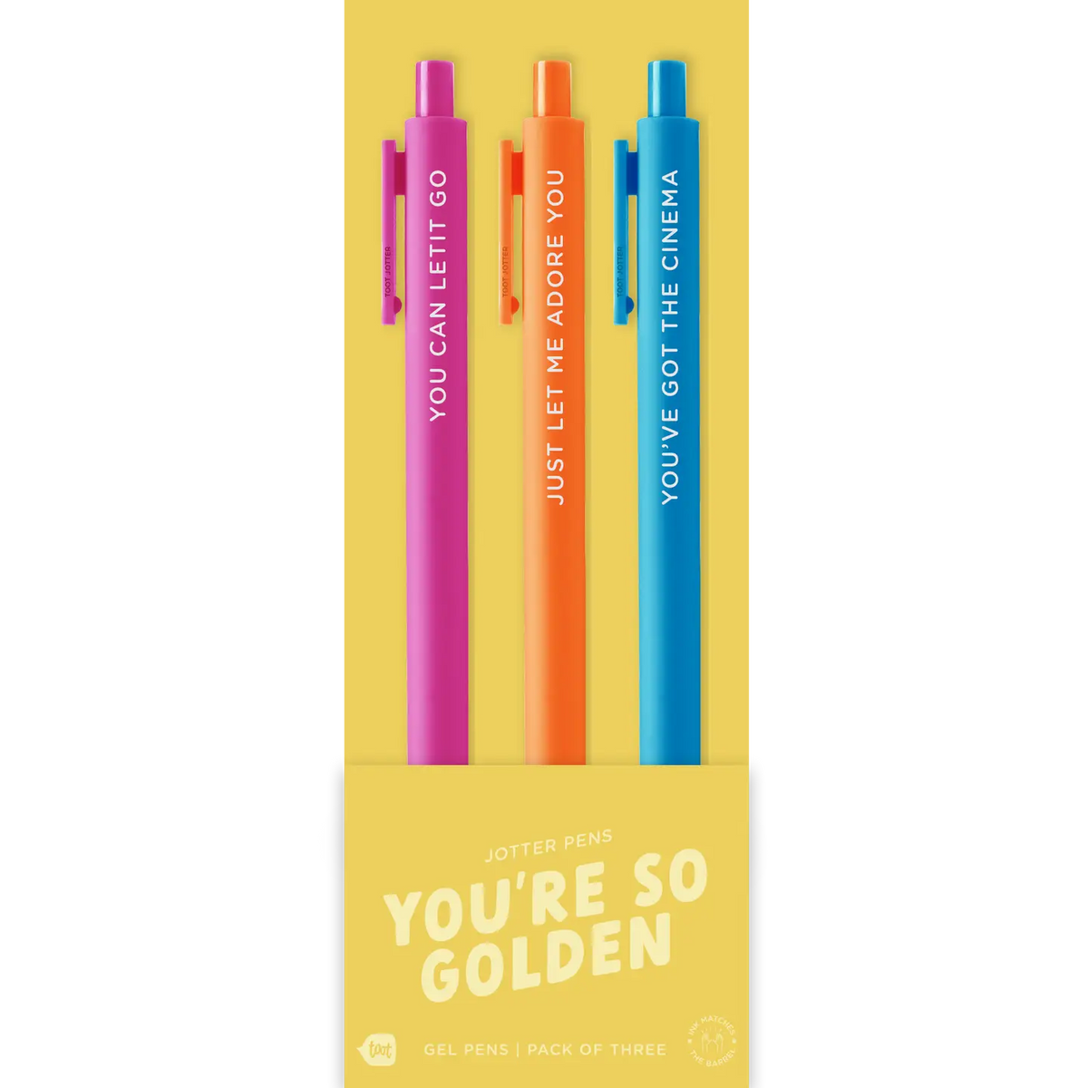 You're So Golden Jotter Set - 3 pack