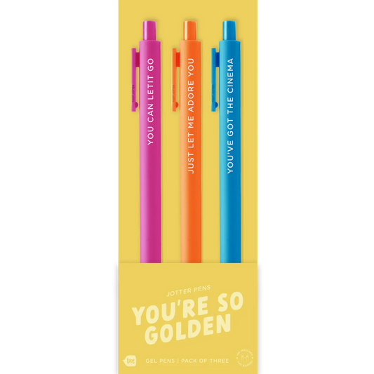 You're So Golden Jotter Set - 3 pack
