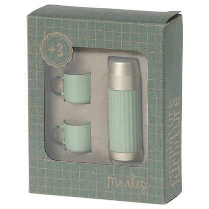 Maileg Miniature Thermos Flask and Cups