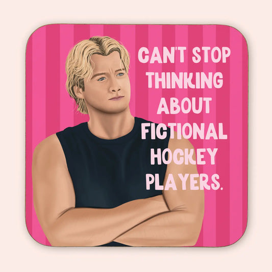 Preorder - Fictional Hockey Players - Team Dean Coaster