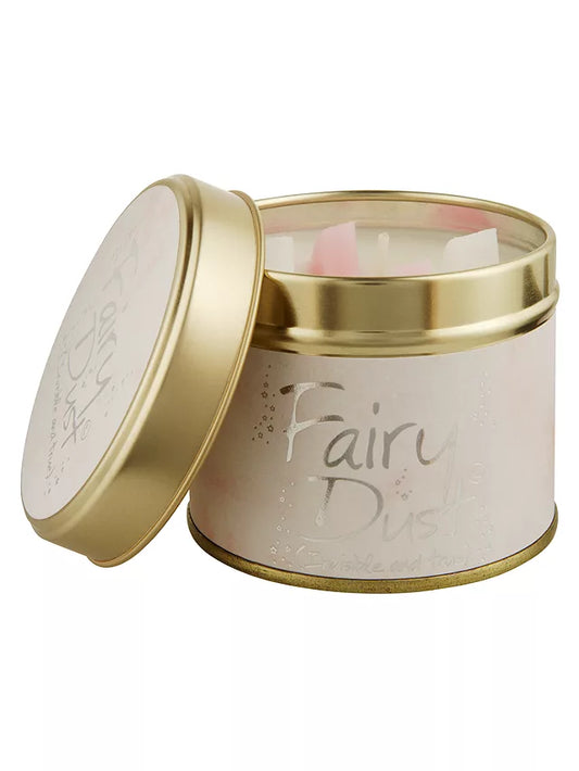 Lily-Flame Fairy Dust Scented Candle Tin 230g