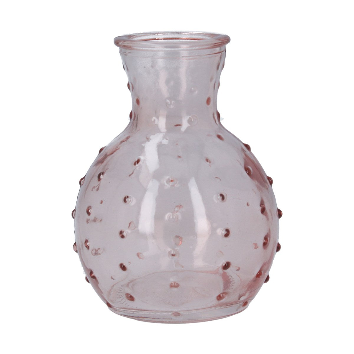 Gisela Graham Mini Glass Dimple Bud - Pink