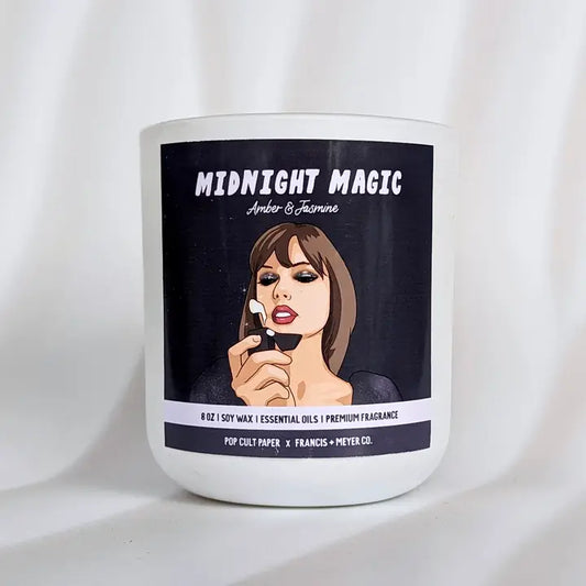 Taylor Swift Candle - Midnight Magic - 8 Oz (Vegan)