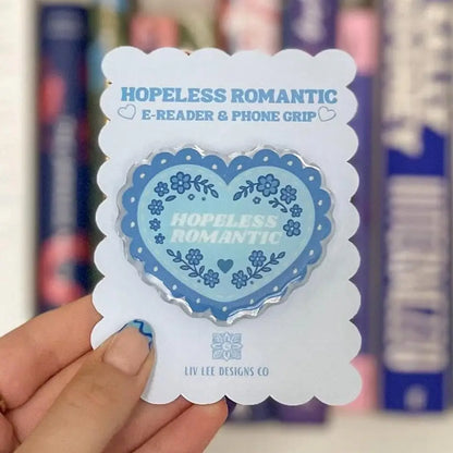 Hopeless Romantic - Kindle & Phone Grip