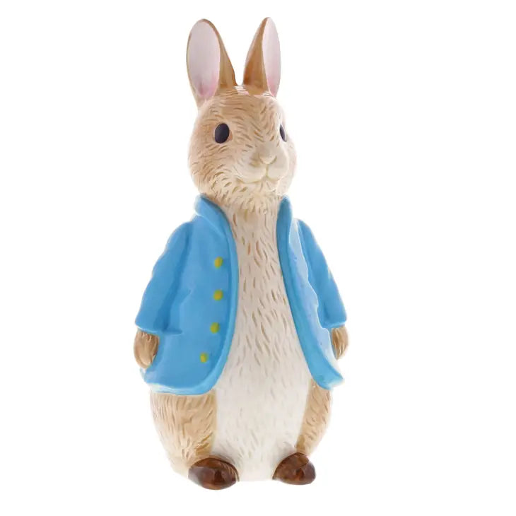 Peter Rabbit Sculpted Money Bank By Beatrix Potter