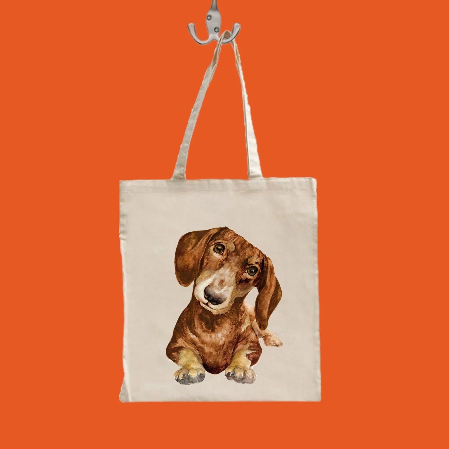 Chester The Dachshund Tote Shopping Bag