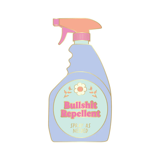 Enamel Pin by Talking Out of Turn - Bullshit Repellent