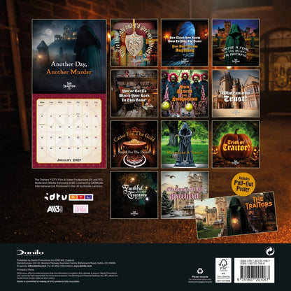 2027 Square Calendar - Offical The Traitors