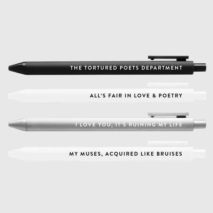 The Tortured Poets Department Gel Pen Set