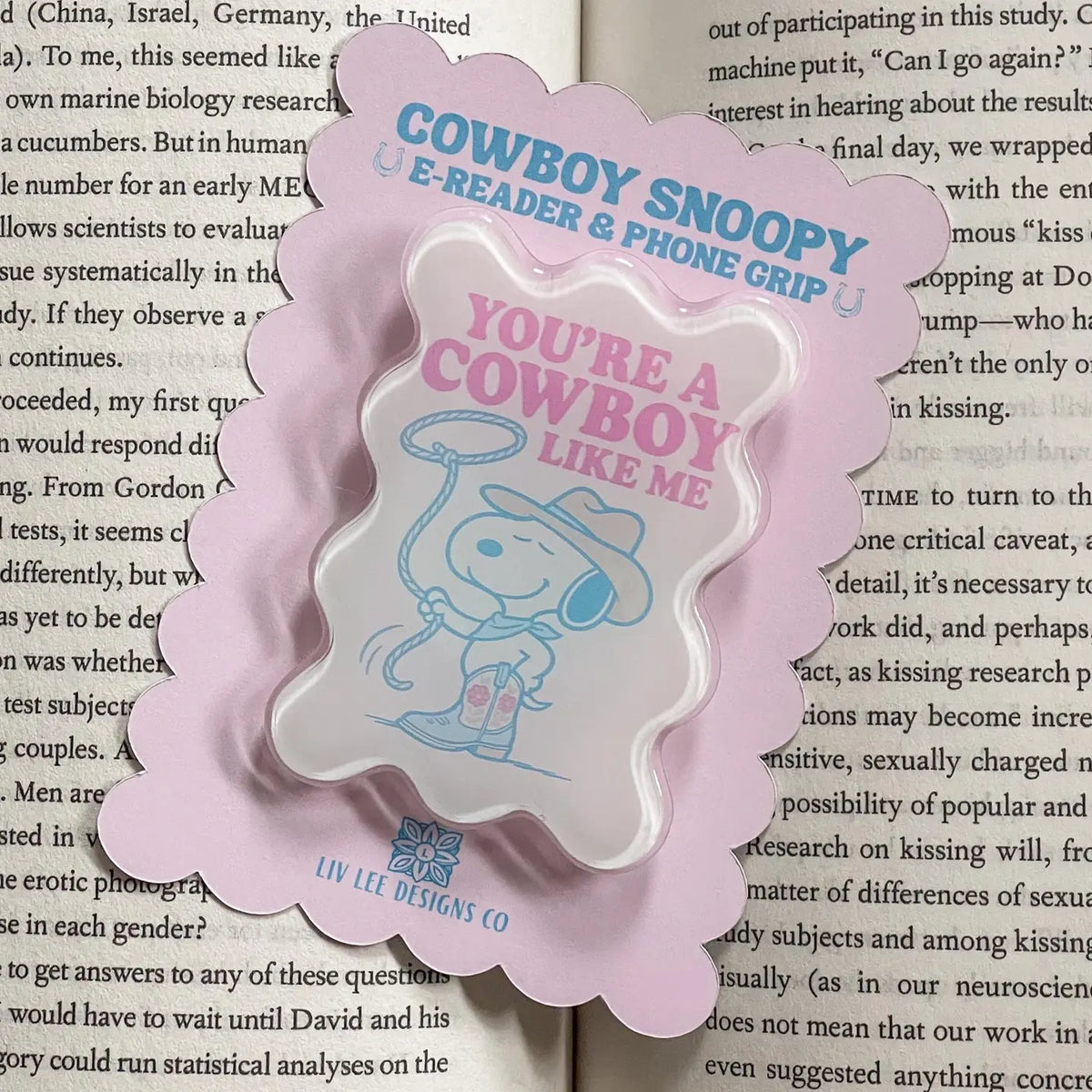 Cowboy Western - Kindle & Phone Grip