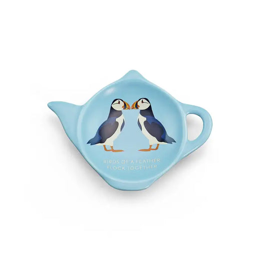 Tea Bag Holder - Puffin Blue