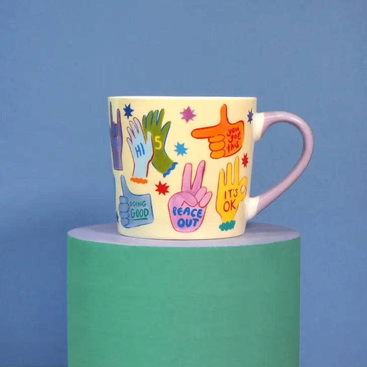 Eleanor Bowmer - Happy Hands Mug