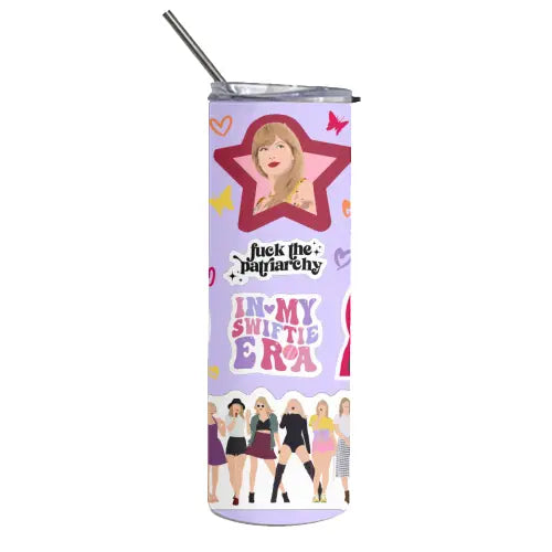 Stainless Steel Tumbler - Tay Tay' By Pink and Pip