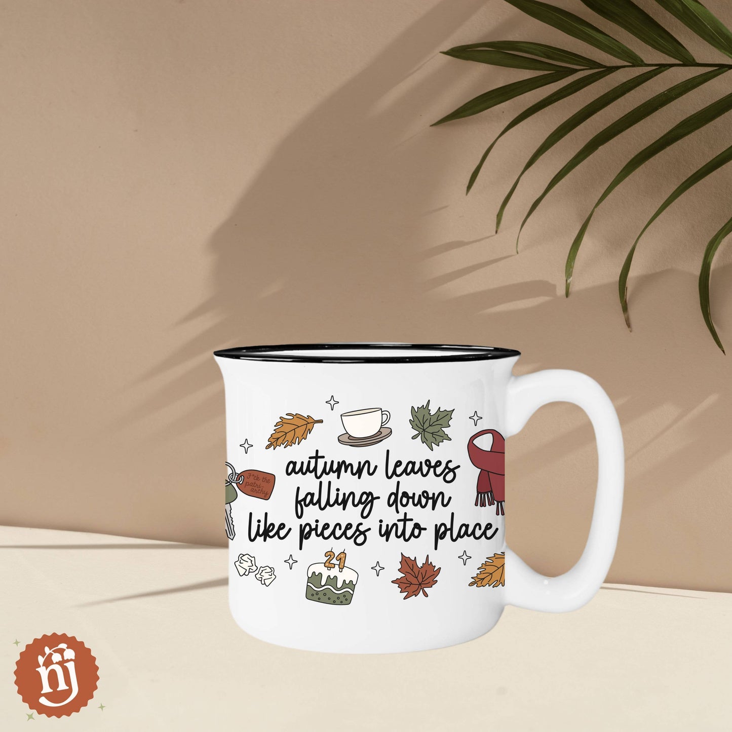Taylor Swift Inspired "All Too Well" Ceramic Campfire Mug
