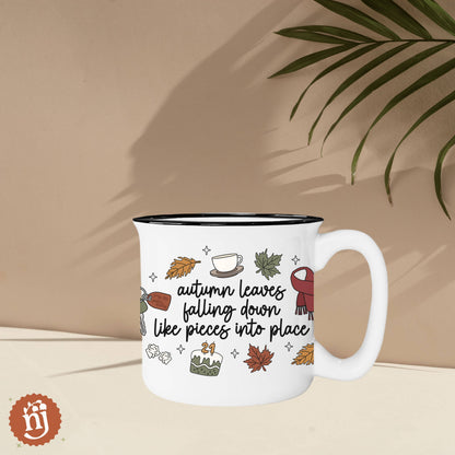 Taylor Swift Inspired "All Too Well" Ceramic Campfire Mug