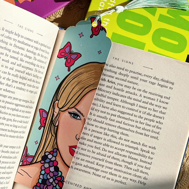 Taylor Swift Butterflies Bookmark